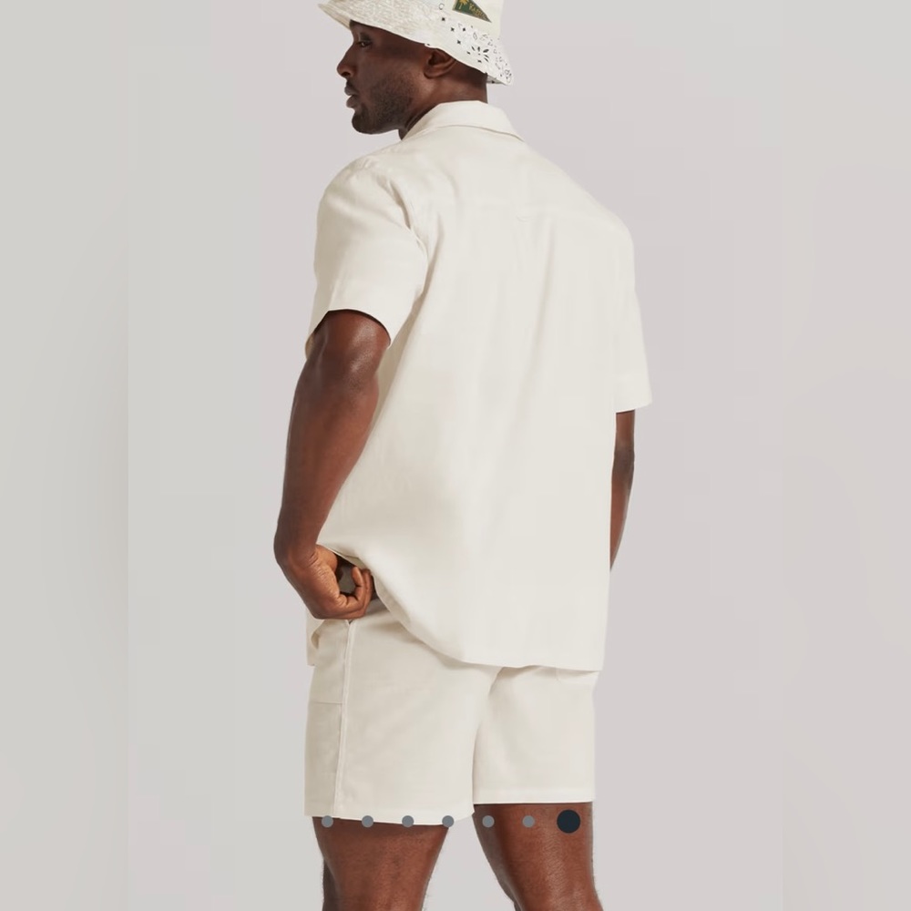 Allbirds Men's Flat Front Shorts - Charcoal - Picture 7 of 10